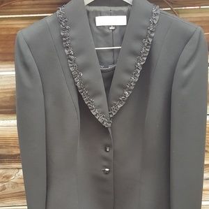 Black Tahari suit